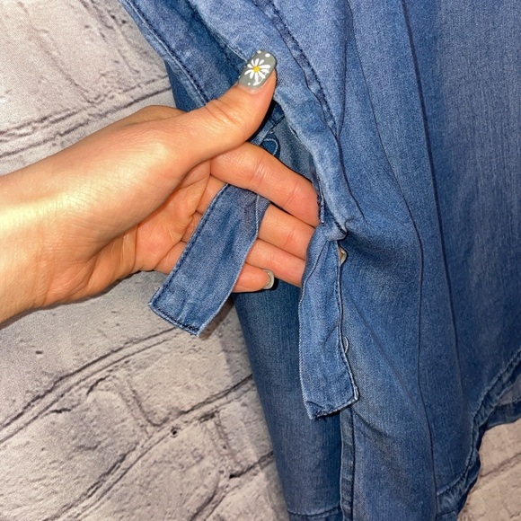 NWT We The Free Summer Love Top - Indigo - Size Small Oversized - Picture 11 of 17